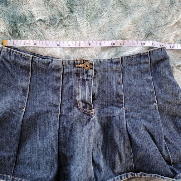 Check it...Y2k Vintage Denim Micro Mini - Picture 5 of 7